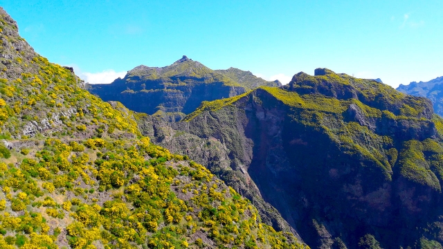 Picos del macizo de Madeira