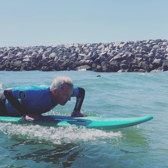 Levantarse sobre la tabla es clave