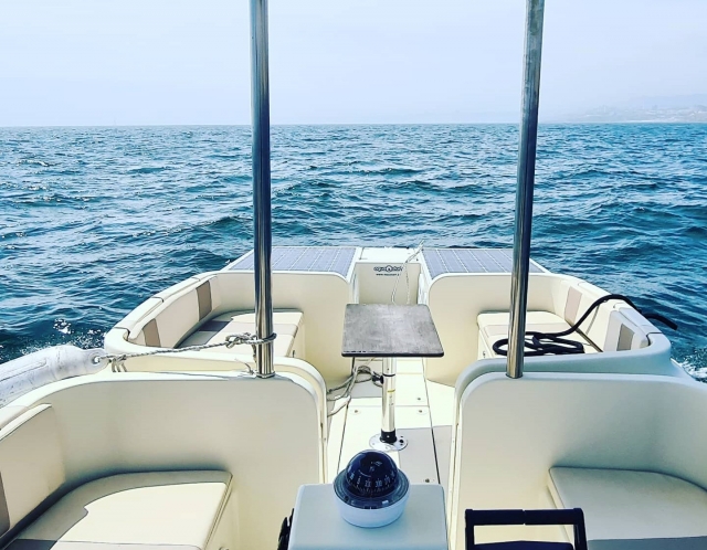 Nuestro barco desde dentro