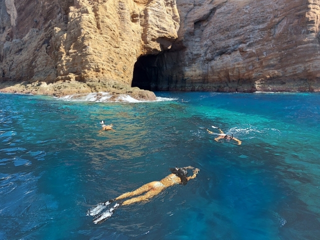 Acercándose a las cueva