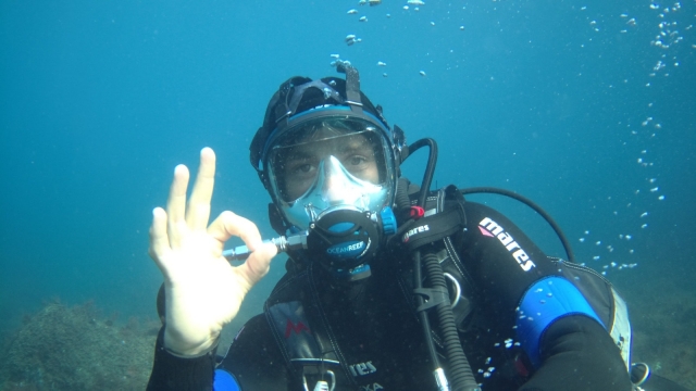 Todo bien duranle el buceo
