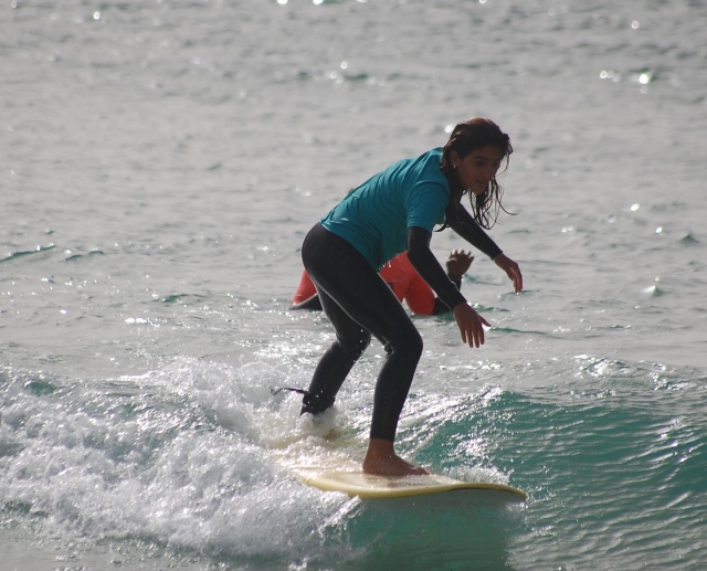 Si ya sabe surfear la mejor opción es rentar una tabla