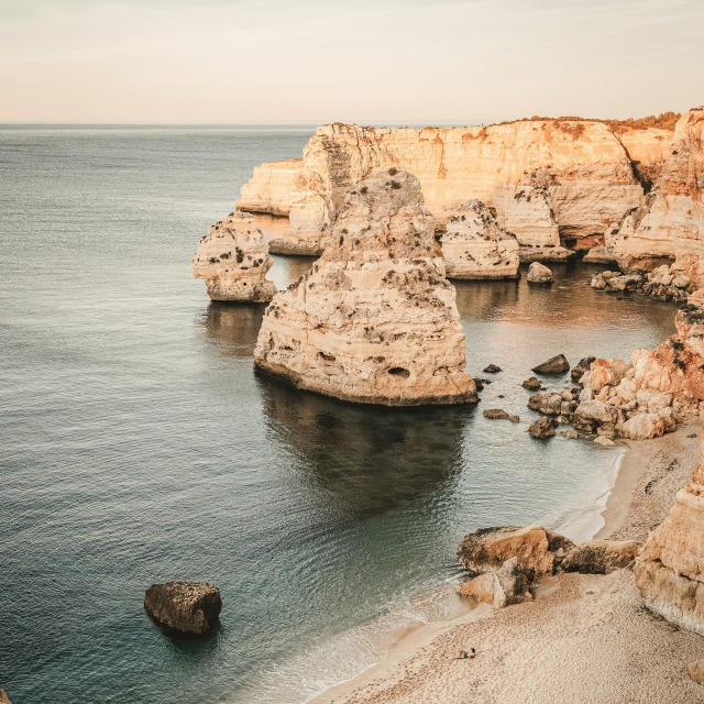 Bellos paisajes por la costa del Algarve