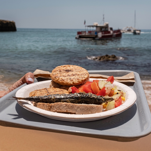 Asado a bordo