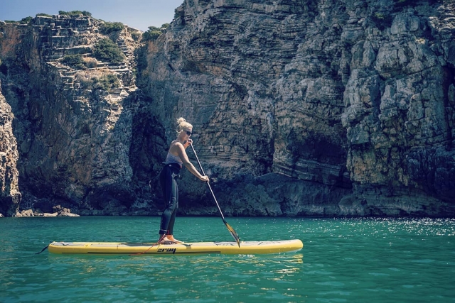 Paddle board por la costa del Algarve