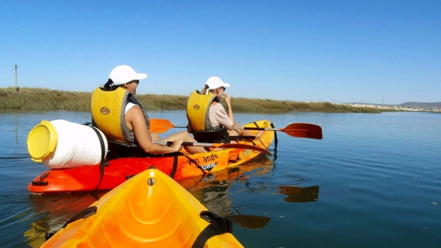 Duranle el paseo de kayak