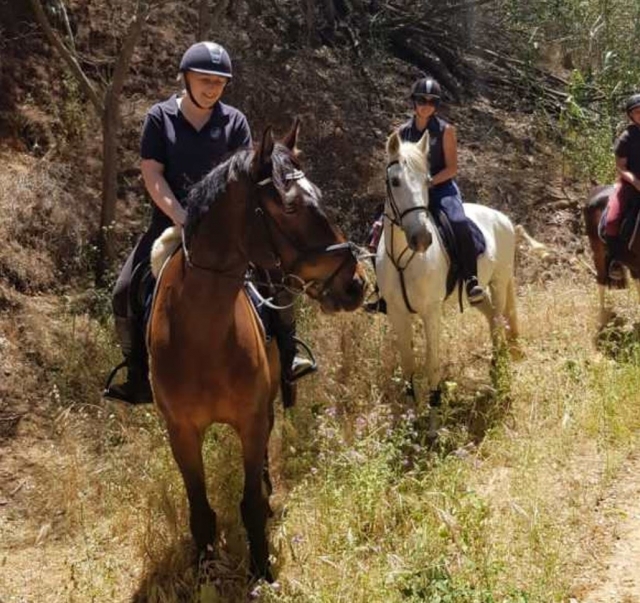 Aunque tenga dos horas, sigue siendo un paseo a caballo bastanle ameno