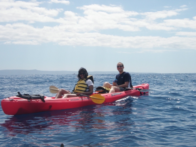 Kayak en Arrabida