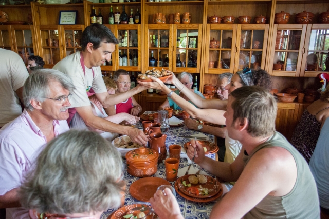 Comida en la Quinta do RIo