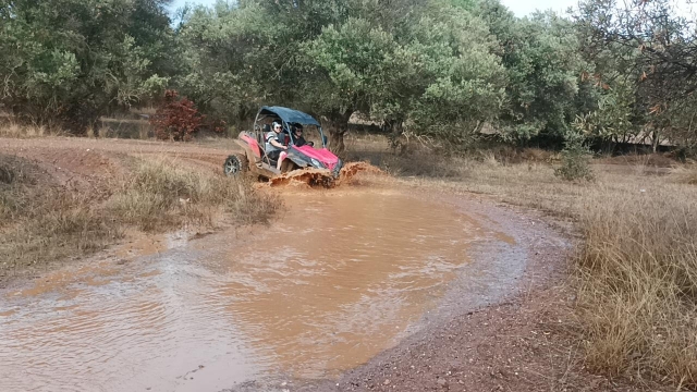 Entrando a un charco 