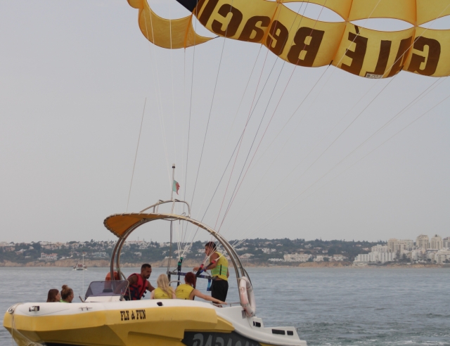 Prueba el parasailing