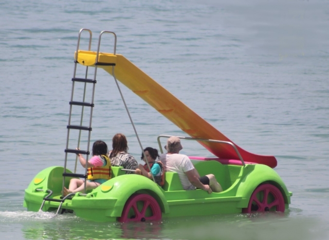 Hidropedal en familia