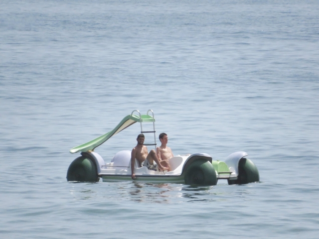 Hidropedal en Playa de Galé