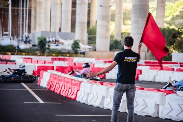Fin de la carrera de karts