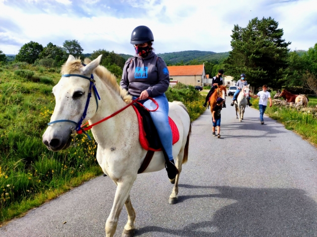 Una interesanle cabalgamarra en Montalegre