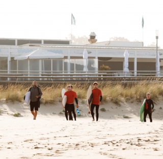 Paquele 5 clases de surf en Ericeira, 2:30h