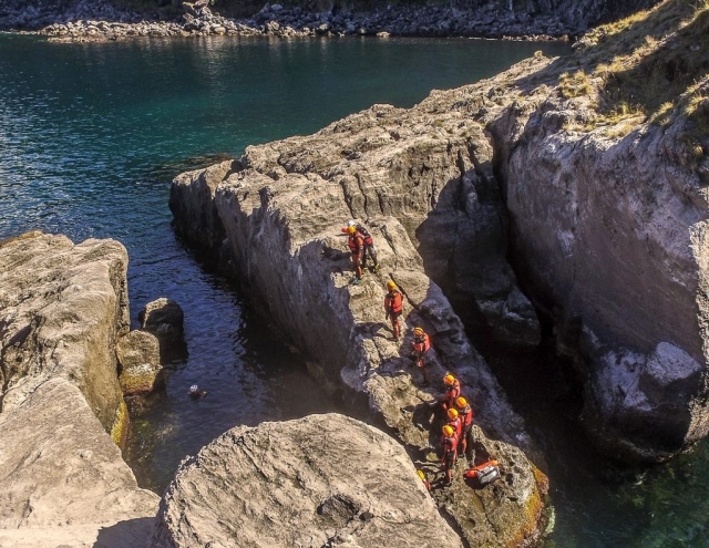 Coasteering en Azores