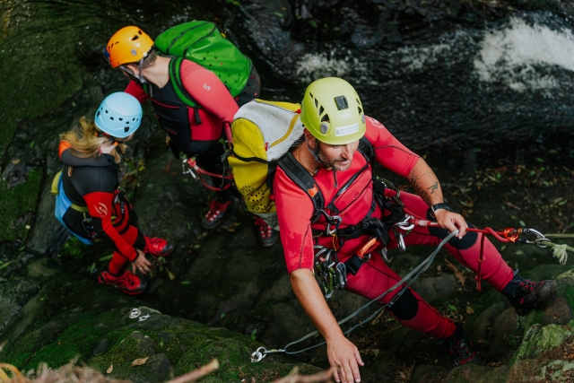 Canyoning en isla de Flores
