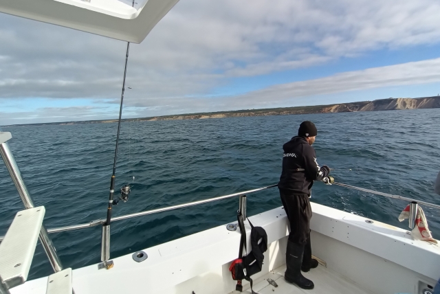 Pescando por el Cabo Espichel