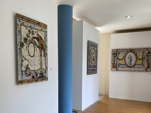 Exposición de azulejos 
