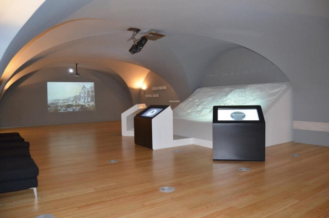 El interior del museo