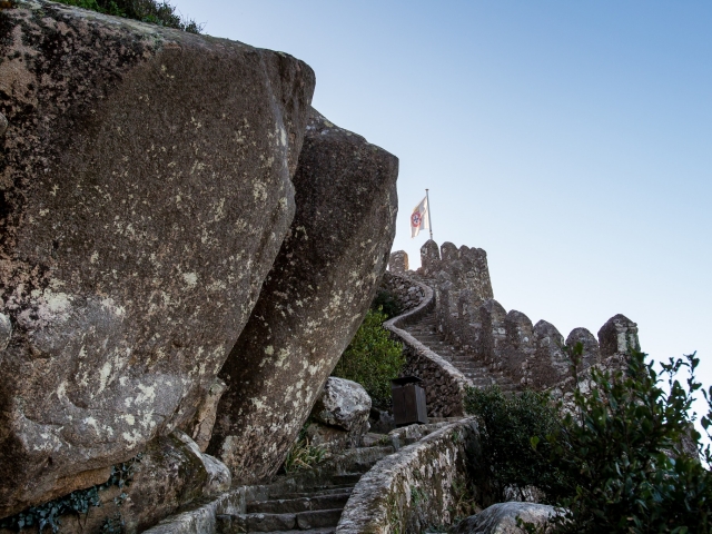 Subida al castillo de Sintra