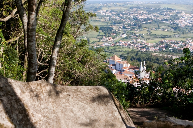 Vistas de Sintra y el palacio