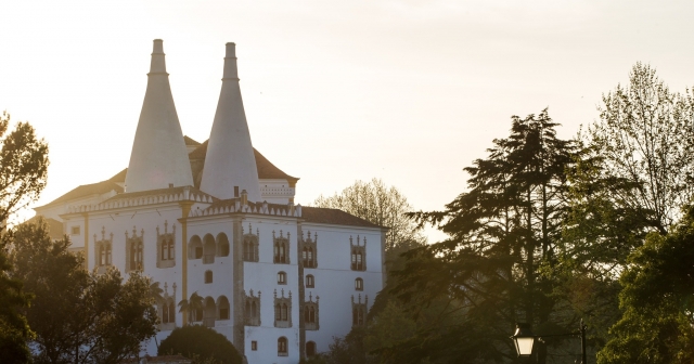 Exterior del Palacio Nacional de Sintra