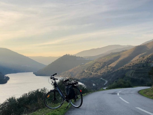 Vistas tras el recorrido en bicicleta