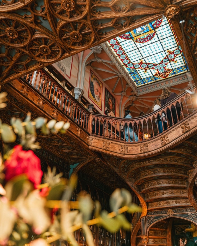  Librería famosa en Oporto 