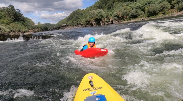 Descenso del río Miño en hidrospeed, 4 horas