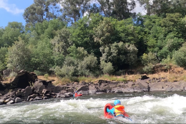  Hidrospeed en el río Miño
