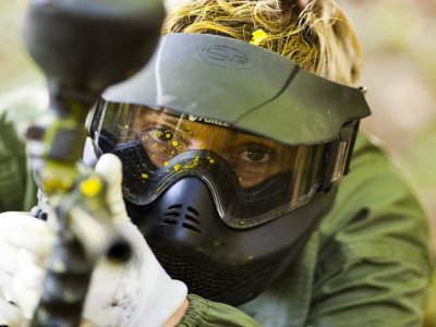 Gotcha 100 bolas en bosque asturiano