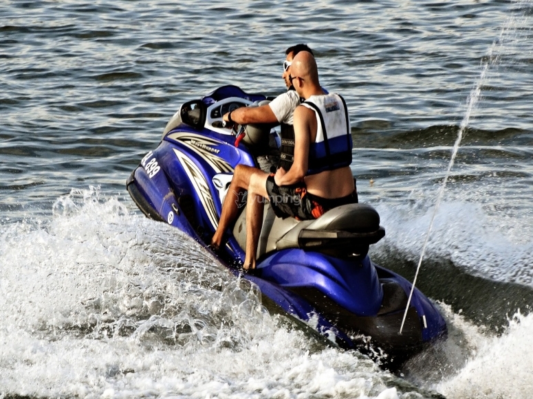Twoseater jet ski rental 60 minutes Playa Mamitas from 141 en