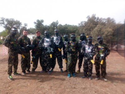 Jugar al gotcha en Badajoz con 100 bolas