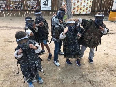 Anniversaire des enfants avec gotcha à Culiacán Sinaloa