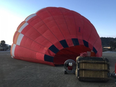 Paseo en globo en Cantona precio niños