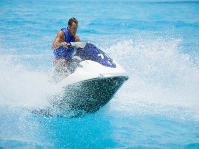 ruta en moto acuática en Cancún 30 minutos