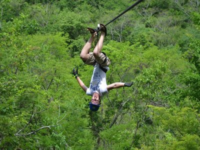 Zip lines and kayak tour in Summers for Children