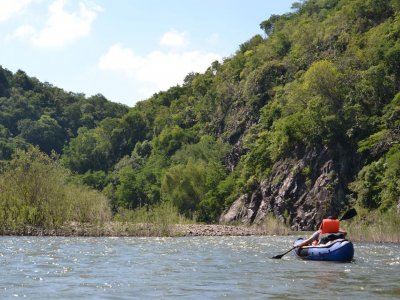 Kayak en Río Sinaloa