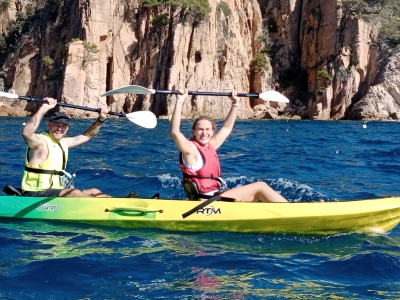 Ruta de la Ardenya en kayak + snorkel, 2h