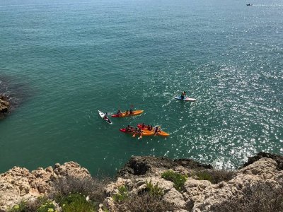 Renta de material de kayak en Cullera de 1 hora