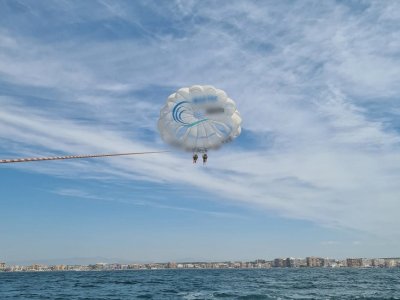 Parasailing desde Santa Pola para 2 personas,15min