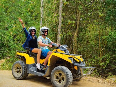 Visitez Tulum et VTT depuis la Riviera Maya 8h