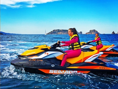 Ruta en jet ski de L'Estartit a L’Escala, 1h
