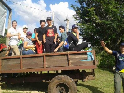 Campamento ecológico escolar en Miguel Colorado