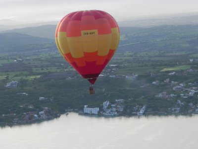 Vuelo en globo para 4 personas en Tequesquitengo