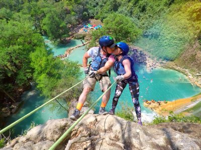 Rapel e saltos em Minas Viejas e Río Micos 7 horas