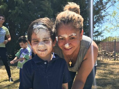 Campo de formatura de mãe e filho em Sierra Vista