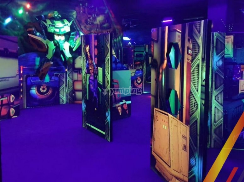 Alquiler de Láser Tag en Nazario Ortiz Garza 3 hrs desde 4200